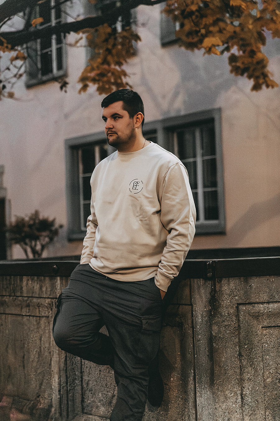 CEEL Sweatshirt Basic in Latte